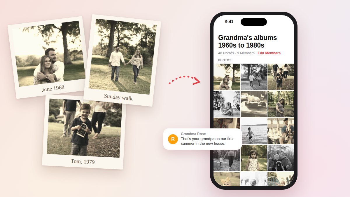 How to Digitize Old Photos at Home (and Share Them With Family)